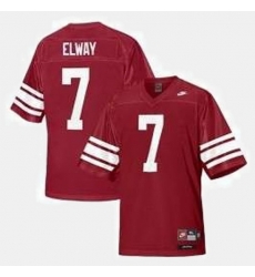 Men Stanford Cardinal John Elway College Football Red Jersey Men Stanford Cardinal John Elway College Football Red Jersey