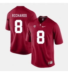 Men Stanford Cardinal Jordan Richards College Football Cardinal Jersey Men Stanford Cardinal Jordan Richards College Football Cardinal Jersey