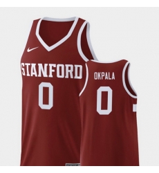 Men Stanford Cardinal Kezie Okpala Wine Replica College Basketball Jersey Men Stanford Cardinal Kezie Okpala Wine Replica College Basketball Jersey