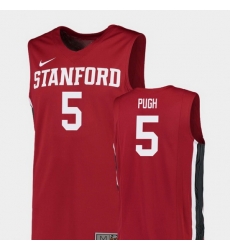 Men Stanford Cardinal Kodye Pugh Red Replica College Basketball Jersey Men Stanford Cardinal Kodye Pugh Red Replica College Basketball Jersey