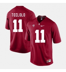 Men Stanford Cardinal Levine Toilolo College Football Cardinal Jersey Men Stanford Cardinal Levine Toilolo College Football Cardinal Jersey