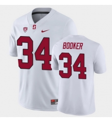 Men Stanford Cardinal Thomas Booker Game White College Football Jersey Men Stanford Cardinal Thomas Booker Game White College Football Jersey