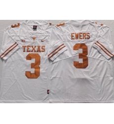 Men Nike Texas Longhorns #3 Quinn Ewers White College Football Jersey Men Nike Texas Longhorns #3 Quinn Ewers White College Football Jersey
