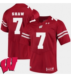Men Wisconsin Badgers Bradrick Shaw Red Alumni Football Game Ncaa 2018 Jersey Men Wisconsin Badgers Bradrick Shaw Red Alumni Football Game Ncaa 2018 Jersey
