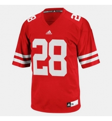 Men Wisconsin Badgers Montee Ball College Football Red Jersey Men Wisconsin Badgers Montee Ball College Football Red Jersey
