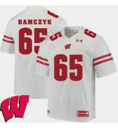 Men Wisconsin Badgers Ryan Ramczyk White Alumni Football Game Ncaa 2018 Jersey Men Wisconsin Badgers Ryan Ramczyk White Alumni Football Game Ncaa 2018 Jersey