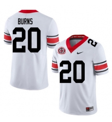 2020 Men #20 Major Burns Georgia Bulldogs 1980 National Champions 40th Anniversary College Football 2020 Men #20 Major Burns Georgia Bulldogs 1980 National Champions 40th Anniversary College Football
