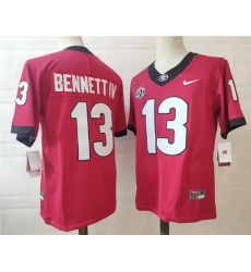 Men #13 Stetson BENNETT IV Georgia Bulldogs College Football Jerseys Sale red Men #13 Stetson BENNETT IV Georgia Bulldogs College Football Jerseys Sale red