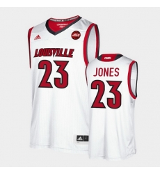 Men Louisville Cardinals Jazmine Jones Replica White 2020 Draft Jersey Men Louisville Cardinals Jazmine Jones Replica White 2020 Draft Jersey