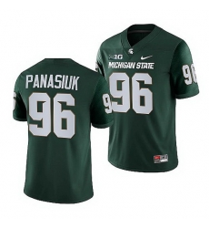 Michigan State Spartans Jacub Panasiuk Green College Football Game Jersey Michigan State Spartans Jacub Panasiuk Green College Football Game Jersey