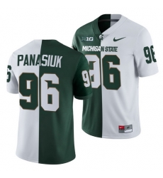 Michigan State Spartans Jacub Panasiuk Michigan State Spartans Split Edition 2021 22 Jersey Michigan State Spartans Jacub Panasiuk Michigan State Spartans Split Edition 2021 22 Jersey