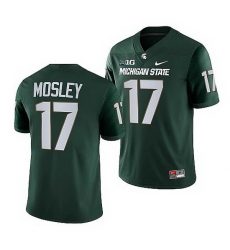 Michigan State Spartans Tre Mosley Green College Football Game Jersey Michigan State Spartans Tre Mosley Green College Football Game Jersey