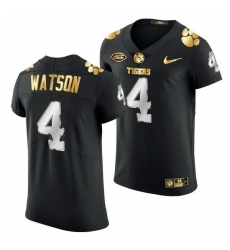 Clemson Tigers Deshaun Watson Black Golden Edition Jersey Clemson Tigers Deshaun Watson Black Golden Edition Jersey