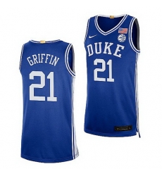 Duke Blue Devils Aj Griffin Royal College Basketball 2021 22Authentic Jersey Duke Blue Devils Aj Griffin Royal College Basketball 2021 22Authentic Jersey