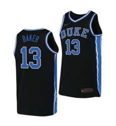 Duke Blue Devils Joey Baker Black Replica Men'S Jersey Duke Blue Devils Joey Baker Black Replica Men'S Jersey