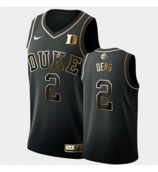 Duke Blue Devils Luol Deng Black 2019 Golden Edition Men'S Jersey Duke Blue Devils Luol Deng Black 2019 Golden Edition Men'S Jersey