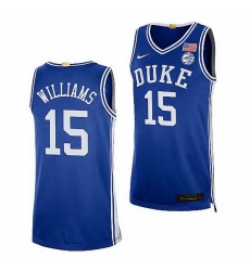 Duke Blue Devils Mark Williams Royal College Basketball 2021 22Authentic Jersey Duke Blue Devils Mark Williams Royal College Basketball 2021 22Authentic Jersey