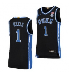 Duke Blue Devils Trevor Keels Black College Basketball 2021 22Limited Jersey Duke Blue Devils Trevor Keels Black College Basketball 2021 22Limited Jersey
