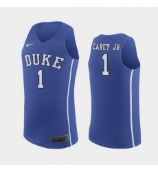 Duke Blue Devils Vernon Carey Jr. Royal Replica Men'S Jersey Duke Blue Devils Vernon Carey Jr. Royal Replica Men'S Jersey