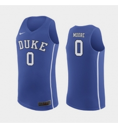 Duke Blue Devils Wendell Moore Royal Replica Men'S Jersey Duke Blue Devils Wendell Moore Royal Replica Men'S Jersey