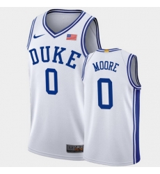 Duke Blue Devils Wendell Moore White Authentic Men'S Jersey Duke Blue Devils Wendell Moore White Authentic Men'S Jersey