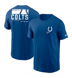 Men Indianapolis Colts Blue Team Incline T Shirt Men Indianapolis Colts Blue Team Incline T Shirt