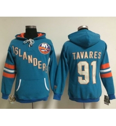 New York Islanders 91 John Tavares Baby Blue Women Old Time Heidi NHL Hoodie New York Islanders 91 John Tavares Baby Blue Women Old Time Heidi NHL Hoodie