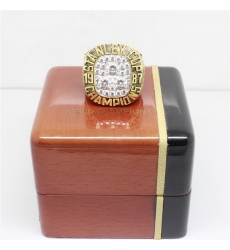1987 NHL Championship Rings Edmonton Oilers Stanley Cup Ring 1987 NHL Championship Rings Edmonton Oilers Stanley Cup Ring