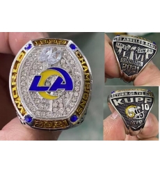 2021-2022 NFL Super Bowl LVI Champions Ring Los Angeles Rams Cooper Kupp MVP RETURN OF THE KING 2021-2022 NFL Super Bowl LVI Champions Ring Los Angeles Rams Cooper Kupp MVP RETURN OF THE KING