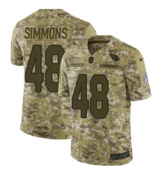 Nike Cardinals 48 Isaiah Simmons Camo Men Stitched NFL Limited 2018 Salute To Service Jersey Nike Cardinals 48 Isaiah Simmons Camo Men Stitched NFL Limited 2018 Salute To Service Jersey