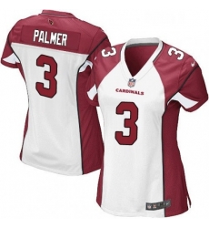 Womens Nike Arizona Cardinals 3 Carson Palmer Game White NFL Jersey Womens Nike Arizona Cardinals 3 Carson Palmer Game White NFL Jersey