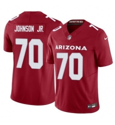 Youth Arizona Cardinals Paris Johnson #70 Red 2024 F U S E Vapor Untouchable Limited Stitched Youth Arizona Cardinals Paris Johnson #70 Red 2024 F U S E Vapor Untouchable Limited Stitched