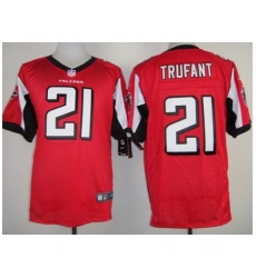 Nike Atlanta Falcons 21 Desmond Trufant Red Elite NFL Jersey