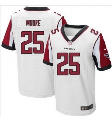 Nike Atlanta Falcons #25 William Moore White Mens Stitched NFL Elite Jersey Nike Atlanta Falcons #25 William Moore White Mens Stitched NFL Elite Jersey
