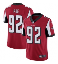 Nike Falcons #92 Dontari Poe Red Team Color Mens Stitched NFL Vapor Untouchable Limited Jersey Nike Falcons #92 Dontari Poe Red Team Color Mens Stitched NFL Vapor Untouchable Limited Jersey