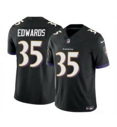 Men Baltimore Ravens 35 Gus Edwards Black 2023 F U S E Vapor Limited Football Jersey Men Baltimore Ravens 35 Gus Edwards Black 2023 F U S E Vapor Limited Football Jersey