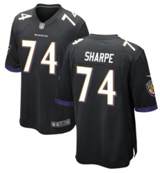Men Baltimore Ravens #74 Shannon Sharpe Black Vapor Limited Stitched Jersey Men Baltimore Ravens #74 Shannon Sharpe Black Vapor Limited Stitched Jersey