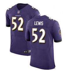 Mens Nike Baltimore Ravens 52 Ray Lewis Elite Purple Team Color NFL Jersey Mens Nike Baltimore Ravens 52 Ray Lewis Elite Purple Team Color NFL Jersey