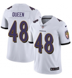 Nike Ravens 48 Patrick Queen White Men Stitched NFL Vapor Untouchable Limited Jersey Nike Ravens 48 Patrick Queen White Men Stitched NFL Vapor Untouchable Limited Jersey