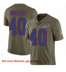 Bills 40 Devin Singletary Olive Men Stitched Football Limited 2017 Salute To Service Jersey Bills 40 Devin Singletary Olive Men Stitched Football Limited 2017 Salute To Service Jersey