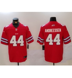 Men Buffalo Bills 44 Joe Andreessen Red Vapor Untouchable Limited Stitched Jersey Men Buffalo Bills 44 Joe Andreessen Red Vapor Untouchable Limited Stitched Jersey