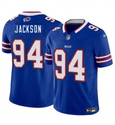 Men Buffalo Bills 94 Landon Jackson Blue 2025 Draft F U S E  Vapor Untouchable Limited Stitched Football Jersey