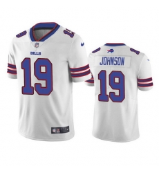 Men's Buffalo Bills #19 KeeSean Johnson White Vapor Untouchable Limited Stitched Jersey Men's Buffalo Bills #19 KeeSean Johnson White Vapor Untouchable Limited Stitched Jersey