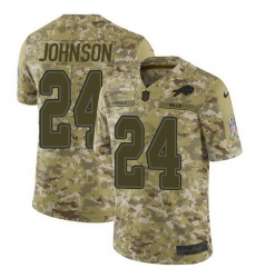 Nike Bills #24 Taron Johnson Camo Mens Stitched NFL Limited 2018 Salute To Service Jersey Nike Bills #24 Taron Johnson Camo Mens Stitched NFL Limited 2018 Salute To Service Jersey
