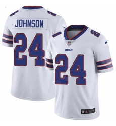 Nike Bills 24 Taron Johnson White Vapor Untouchable Limited Jersey Nike Bills 24 Taron Johnson White Vapor Untouchable Limited Jersey