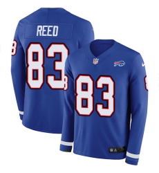 Nike Bills 83 Andre Reed Royal Blue Team Color Men s Stitched NFL Limited Therma Long Sleeve Jersey Nike Bills 83 Andre Reed Royal Blue Team Color Men s Stitched NFL Limited Therma Long Sleeve Jersey