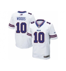 Nike Buffalo Bills 10 Robert Woods White Elite NFL Jersey Nike Buffalo Bills 10 Robert Woods White Elite NFL Jersey