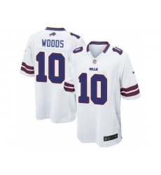 Nike Buffalo Bills 10 Robert Woods White Game NFL Jersey Nike Buffalo Bills 10 Robert Woods White Game NFL Jersey