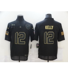 Nike Buffalo Bills 12 Jim Kelly Black 2020 Salute To Service Limited Jersey Nike Buffalo Bills 12 Jim Kelly Black 2020 Salute To Service Limited Jersey