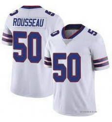 Nike Buffalo Bills 50 Gregory Rousseau White Vapor Limited Men Jersey Nike Buffalo Bills 50 Gregory Rousseau White Vapor Limited Men Jersey